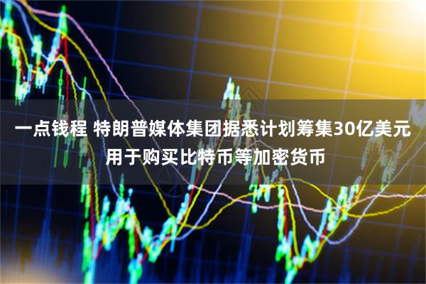 一点钱程 特朗普媒体集团据悉计划筹集30亿美元 用于购买比特币等加密货币
