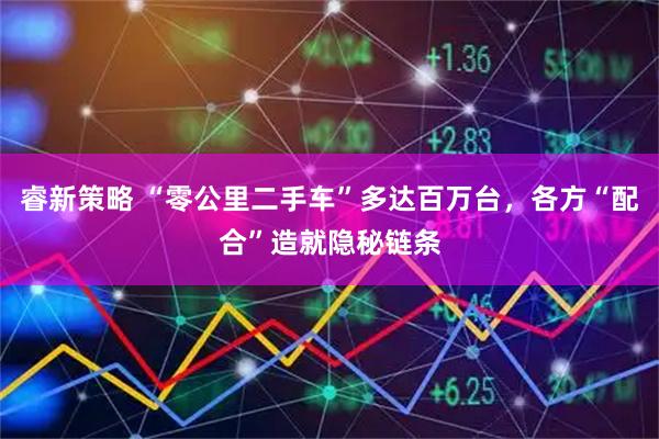 睿新策略 “零公里二手车”多达百万台，各方“配合”造就隐秘链条