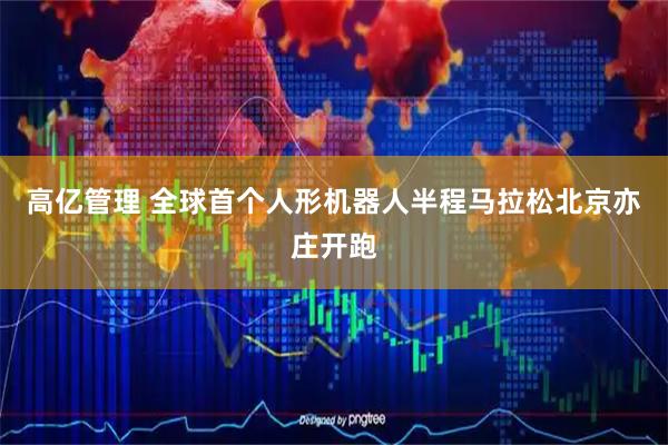 高亿管理 全球首个人形机器人半程马拉松北京亦庄开跑