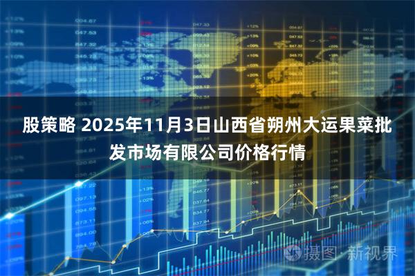 股策略 2025年11月3日山西省朔州大运果菜批发市场有限公司价格行情